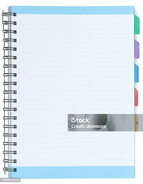 Opened Index Notebook Stock Photo - Download Image Now - Planning, Address Book, Blank