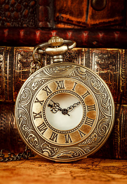 istock Vintage pocket watch 493251244