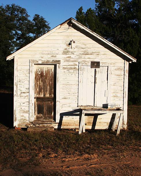 istock Old Building in Bagdad. Florida 493251507