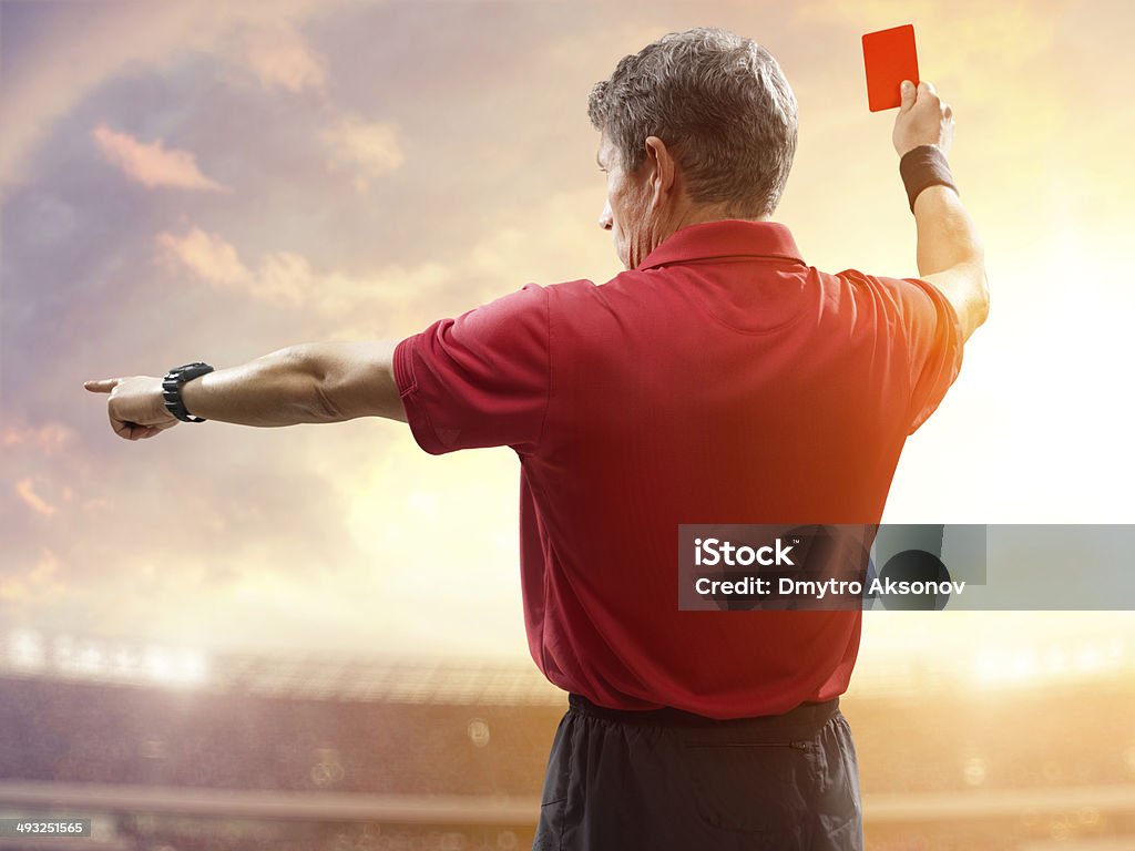 Arbitro di calcio - Foto stock royalty-free di Arbitro