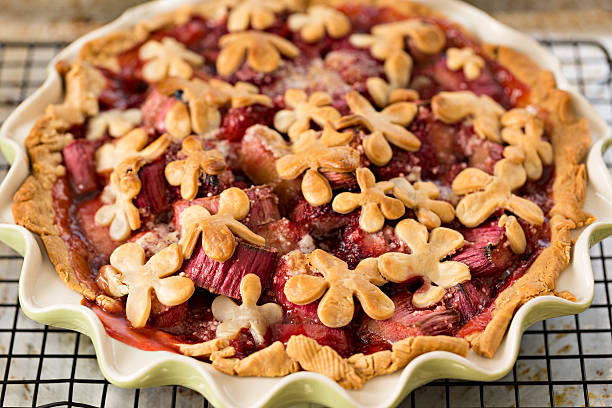 istock Grandmas Strawberry Rhubarb Pie 493251569