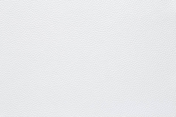 Natural white leather texture Natural pattern High resolution natural white leather texture. White backgrounds, natural pattern. leather stock pictures, royalty-free photos & images