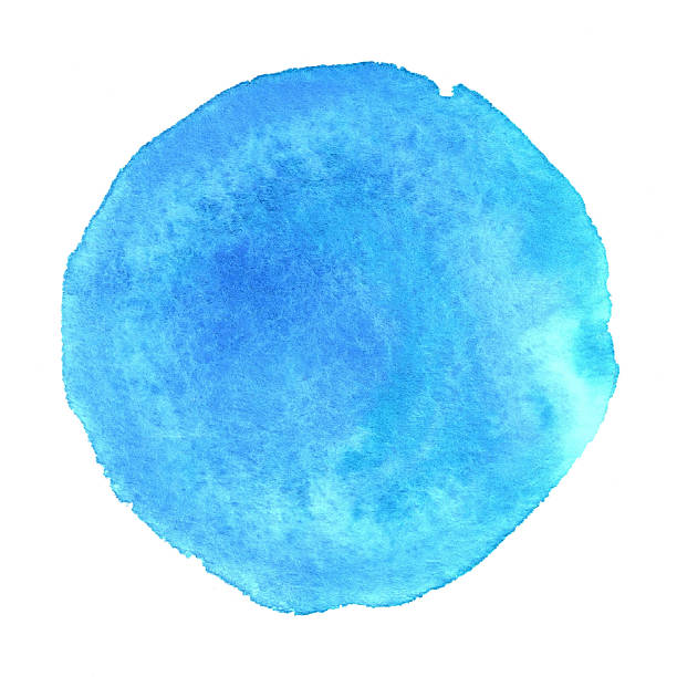 istock Abstract watercolor art hand paint isolated on white background 493269694