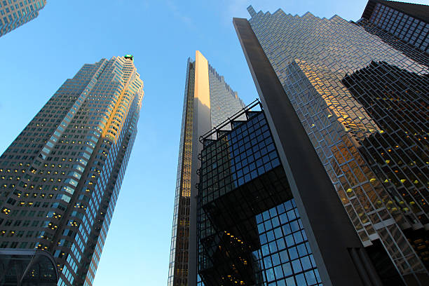 istock Building from Canada, photographed from a low angle 493273350