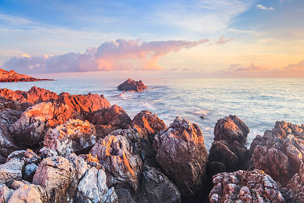 istock Sunrise over the Coast of Sicily 493275126