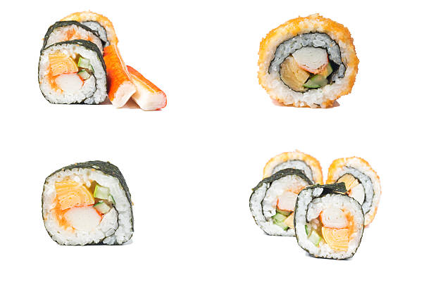 istock Japanese seafood sushi set 493276562
