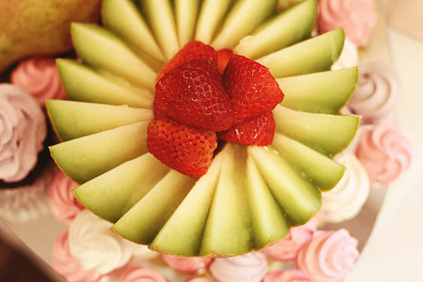 istock Delicious fruits on table 493278690