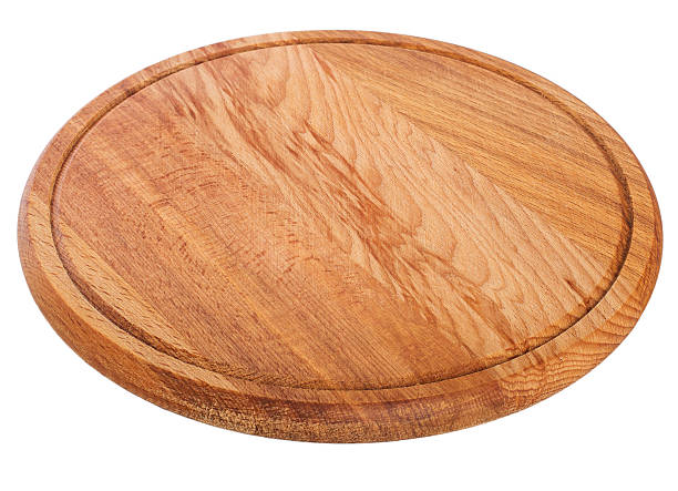 istock round cutting board isolated on white background 493279474