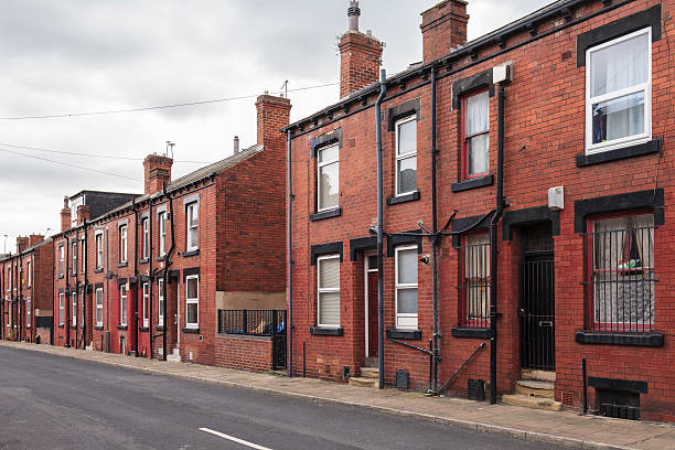Terraced houses in Hyde Park, Leeds