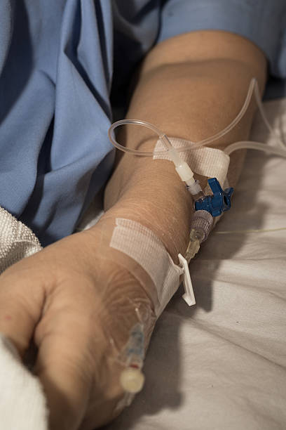 istock Hand of the patient. 493281644