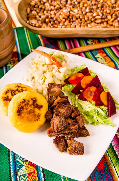 istock fritada, fried pork, traditional ecuatorian dish. 493282355