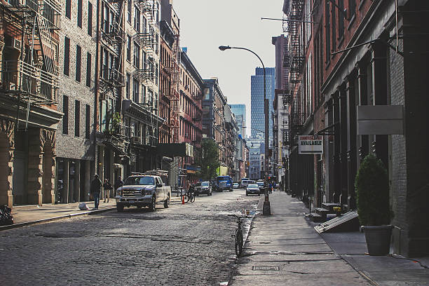 Scenery of Soho in New York NYC SOHO soho new york stock pictures, royalty-free photos & images