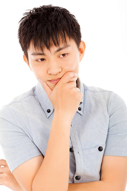 istock young man feel upset to thinking about future 493283445