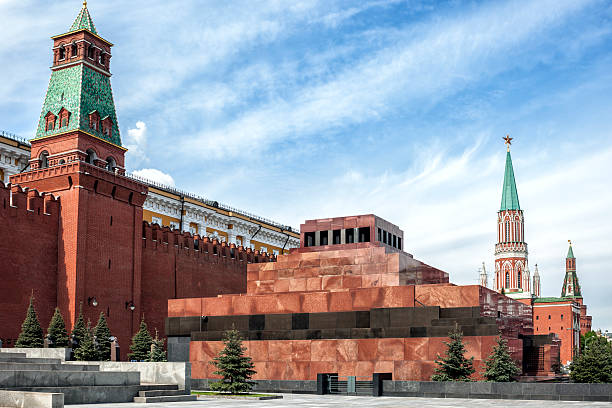 Lenin Mausoleum, Red Square, Moscow, Russia Lenin Mausoleum, Red Square, Moscow vladimir lenin photos stock pictures, royalty-free photos & images