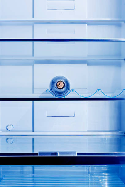 istock Wine Bottle In The Fridge 493303226