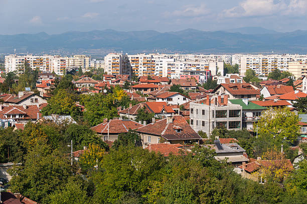 istock aerial view City 493303568