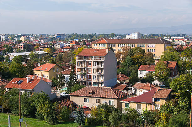 istock aerial view City 493303762