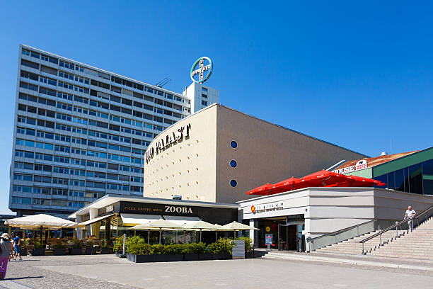Zoo Palast in Berlin Berlin, Germany - July 07 2015: View of the Zoo Palast building at summer time, the oldest cinema in the city bayer schering pharma ag photos stock pictures, royalty-free photos & images