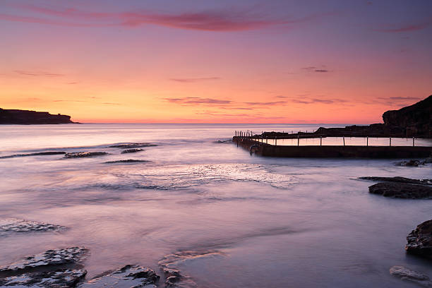 istock Magnificent sunrise at Malabar Australia 493308036