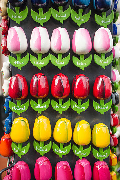istock Colorful tulips as souvenirs 493316198