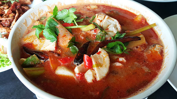 istock Tom Yum Kung-Thai spicy and prawn soup 493316354