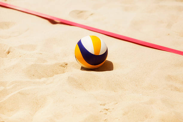 istock Volleyball in the Sand 493319605