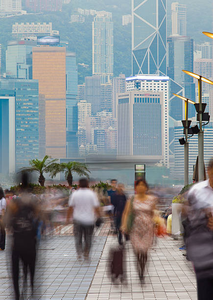 istock People blurred in motion on the street walking 493319769