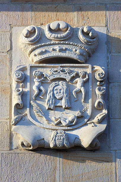 istock Santillana del Mar' coat of arms 493319877