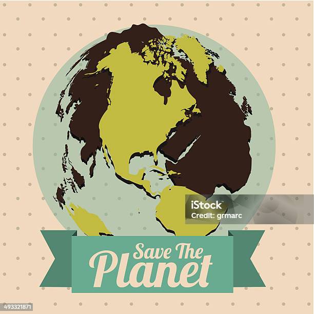 Planet Earth Stock Illustration - Download Image Now - Africa, Asia, Blue