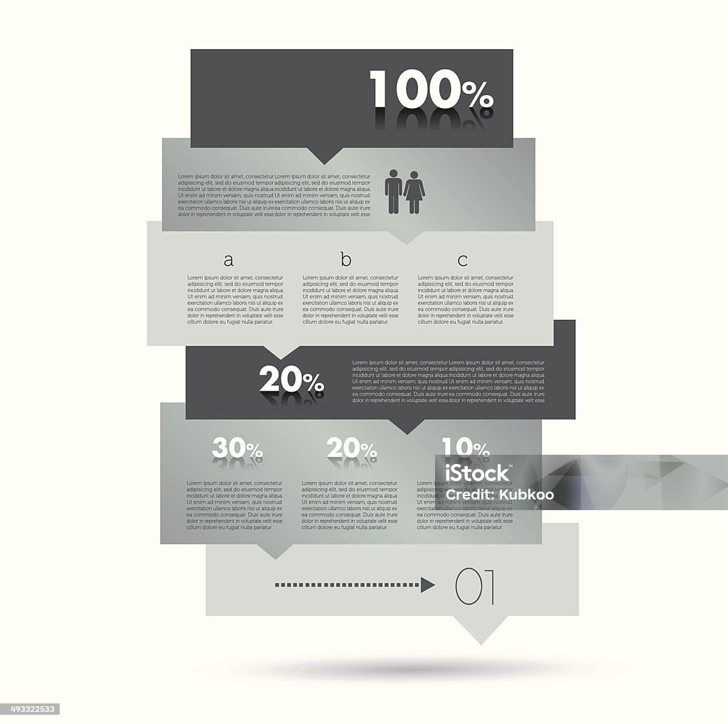 Box Diagram Template Infographics Module Scheme Stock Illustration ...