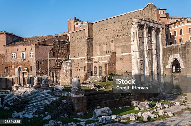 Temple Of Mars Ultor Stock Photo - Download Image Now - Ancient, Ancient Rome, Antique