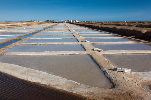 Salt Pans, Tavira, Algarve, Portugal