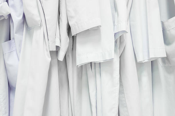 istock gown closet in changing room 493330384