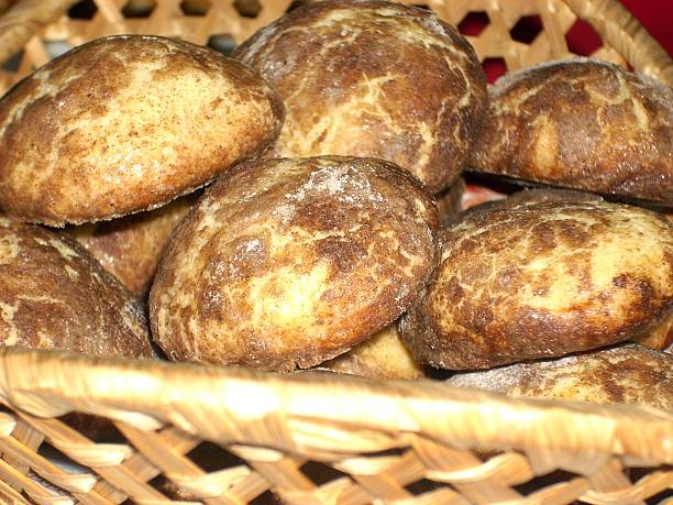 istock Homemade bread made from rye and wheat flour 493331218