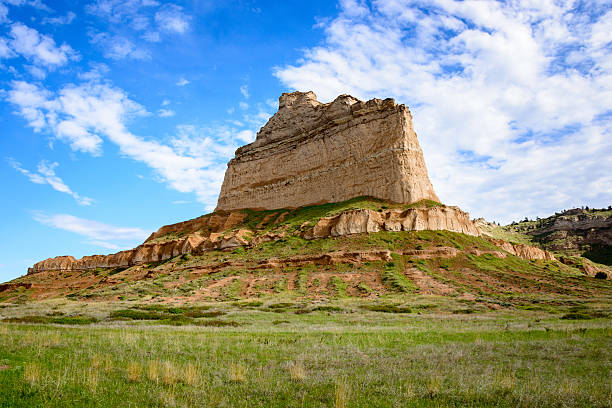 Scotts Bluff National Monument Scotts Bluff National Monument eagle rock stock pictures, royalty-free photos & images