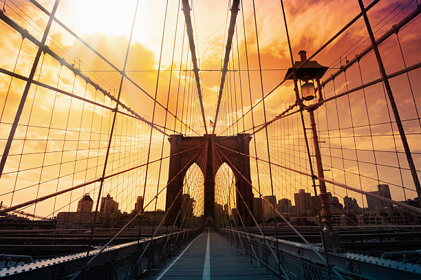 istock Brooklyn bridge, New York, USA 493336962