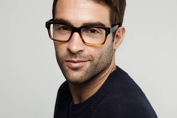 istock Portrait of man in glasses 493337182