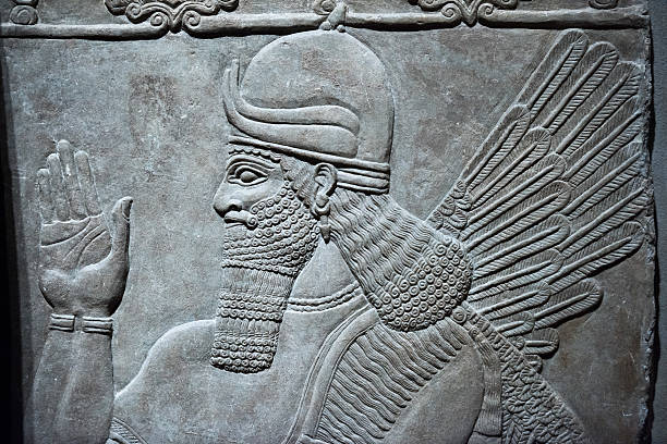 istock Ancient Babylonia and Assyria bas relief 493338904