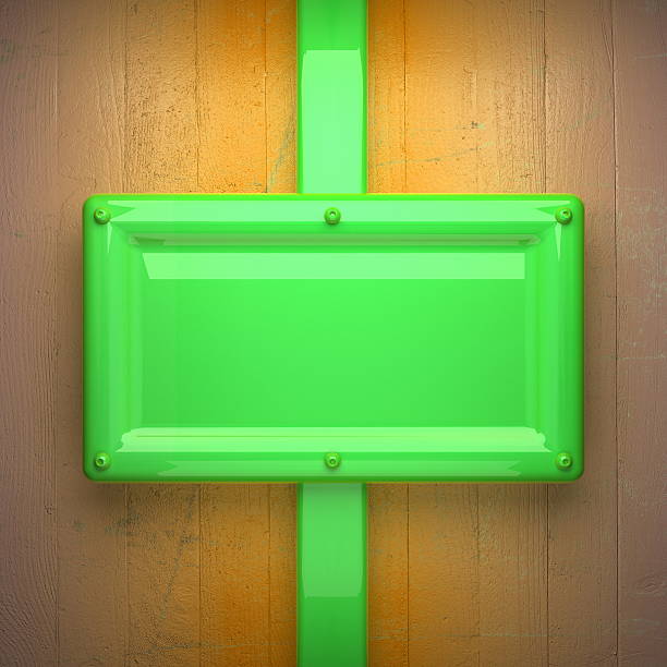 istock green metal and yellow wood background 493340904