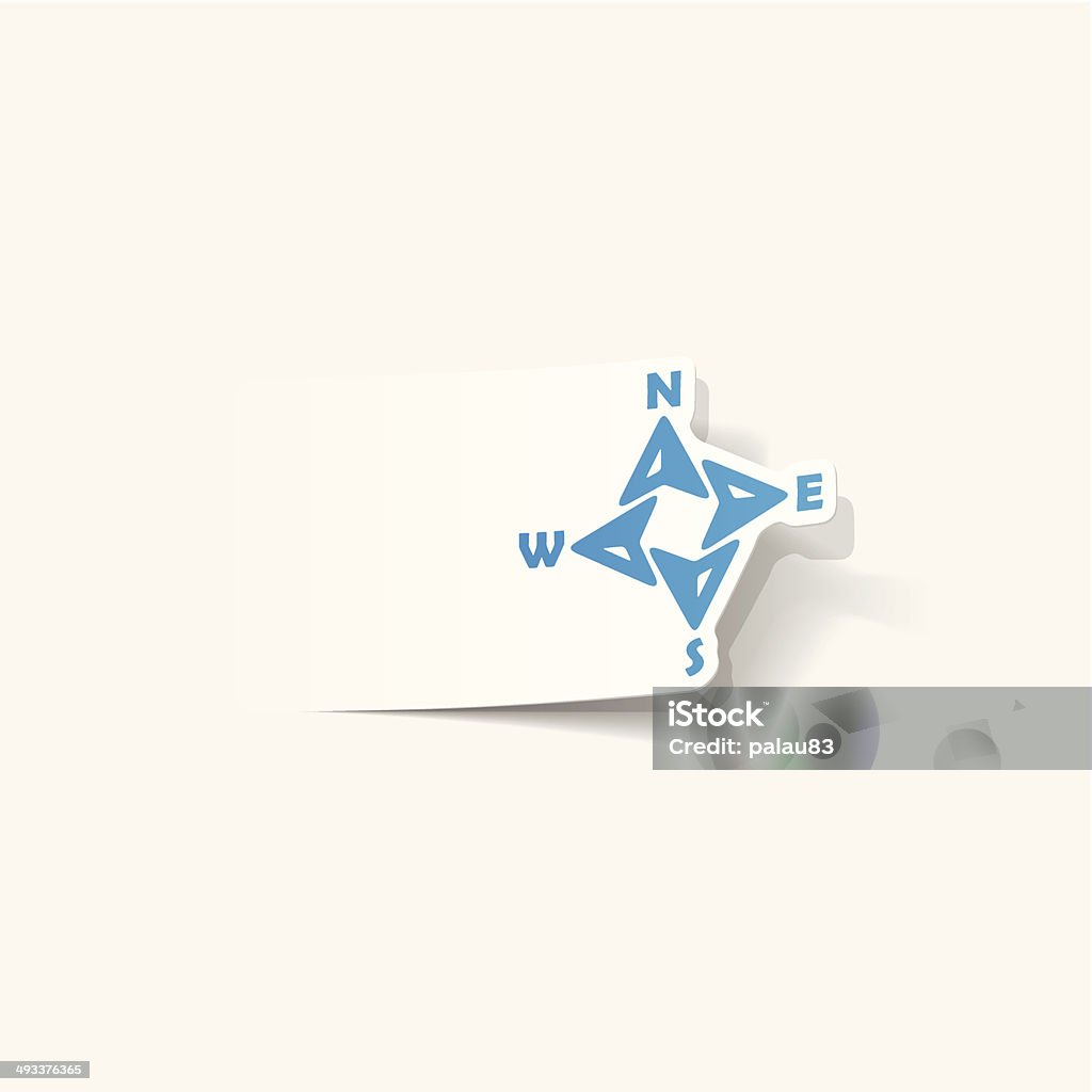 Compass Design Element Item Realistic Design Element Compass Stock Illustration - Download Image ...