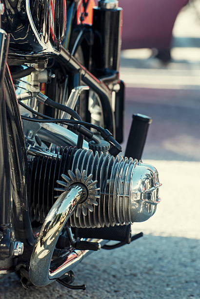 istock Veteran motorbike 493376631