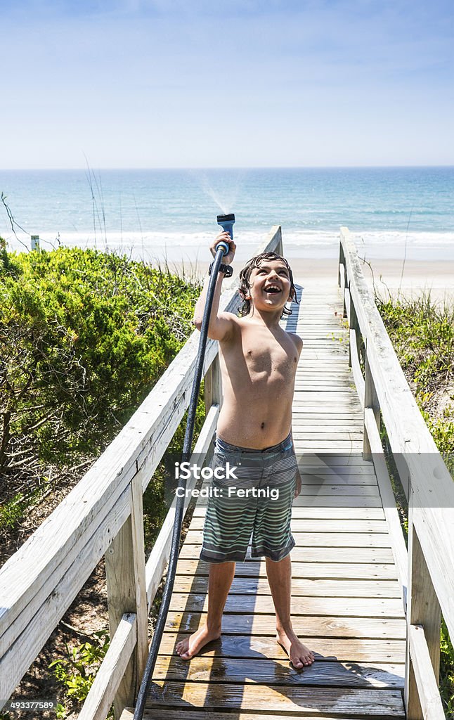 Raffreddamento su the Outer Banks of North Carolina - Foto stock royalty-free di Acqua