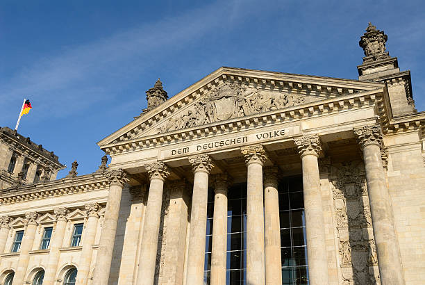 Reichstag stock photo