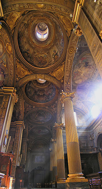 istock Sunbeam in church 493380602