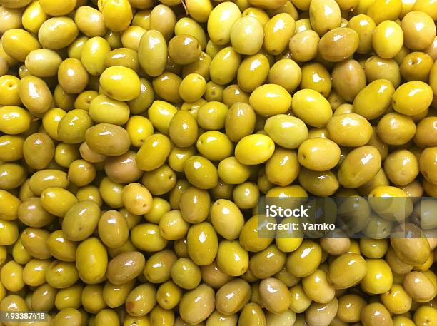 Heap Of Calamata Olives Stock Photo - Download Image Now - Green Olive Fruit, Olive - Fruit, Pickled