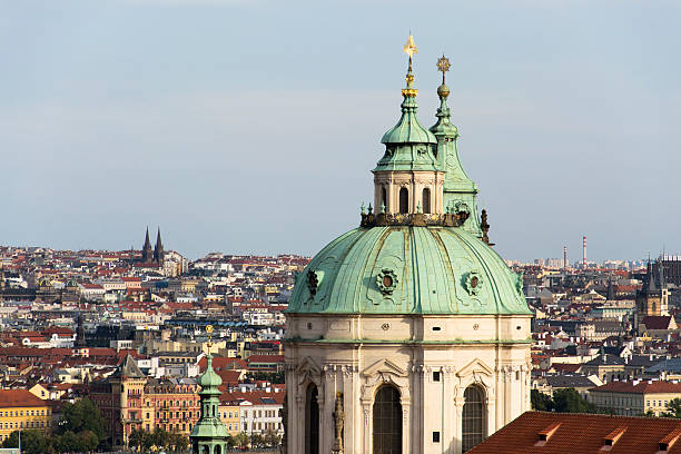 istock Skyline view of Prague, Czech republic 493432966