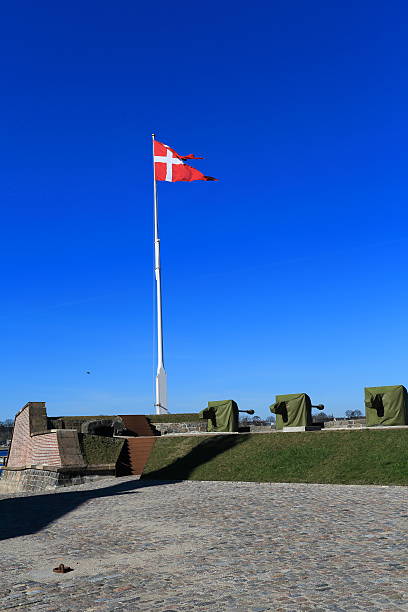 istock Emperial Flag - the Kingdom of Denmark 493438570