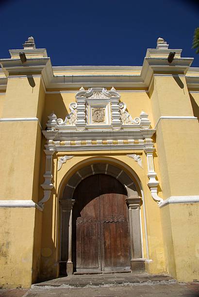 istock Church in Antigua, Guatemala 493439062