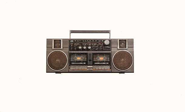istock the old Radio and cassette player 493443429