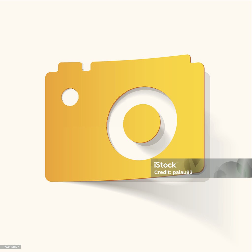 Camera Design Element Realistic Design Element Camera Stock Illustration - Download Image Now ...